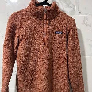 Patagonia teddy bear half zip